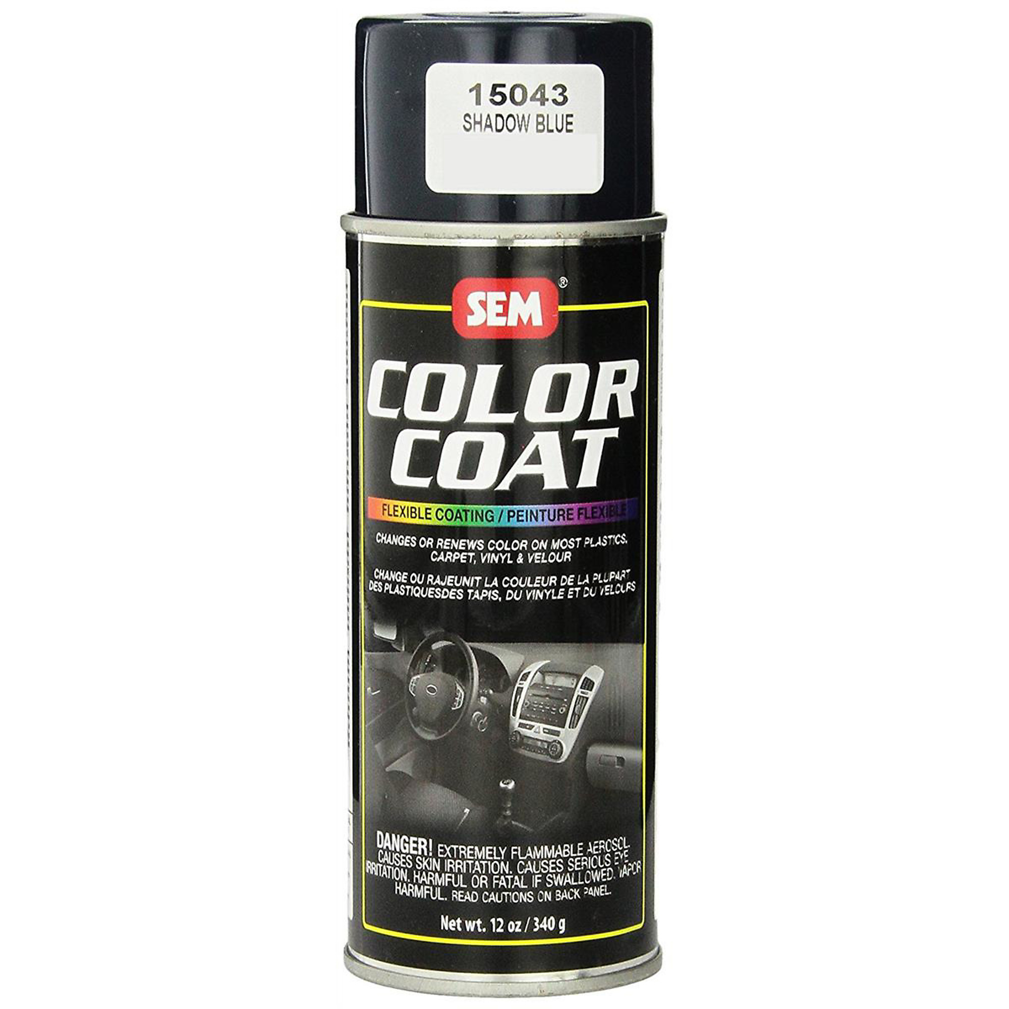 SEM Paints Color Coat — Shadow Blue, Superior Adhesion, Flexible, Model# SEM15043